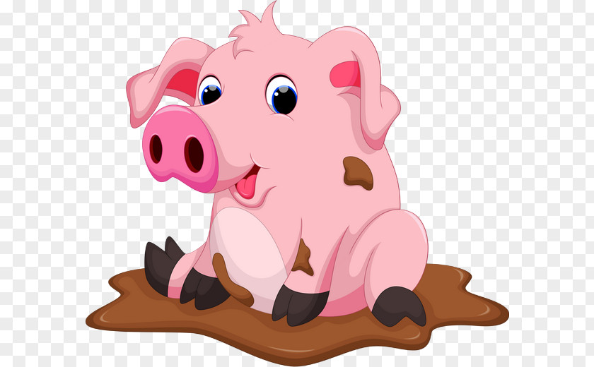 Pig Domestic Drawing Chocolate Clip Art PNG