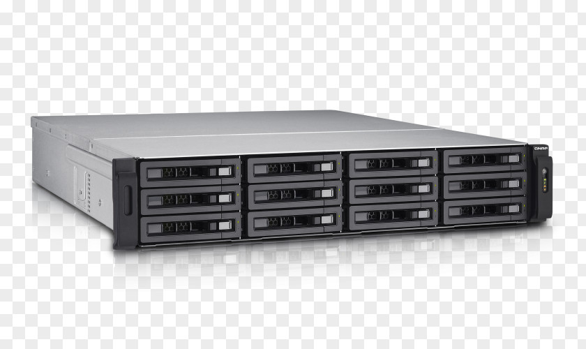 QNAP TVS-EC1280U-SAS-RP Network Storage Systems Serial Attached SCSI Systems, Inc. TES-1885U PNG