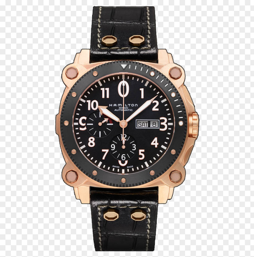Watch Hamilton Company Chronograph Diving Dial PNG