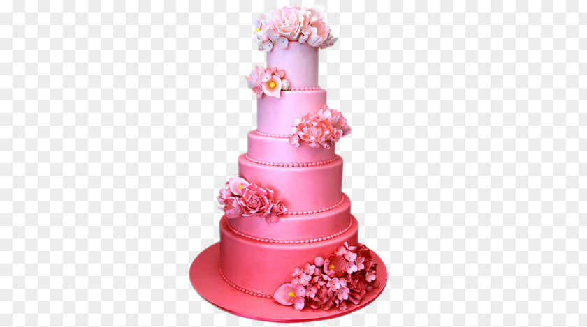 Wedding Cake Birthday Cupcake Pink Box Bundt PNG