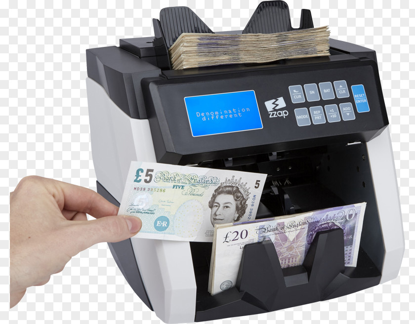 Banknote Counter Money Printer Machine PNG