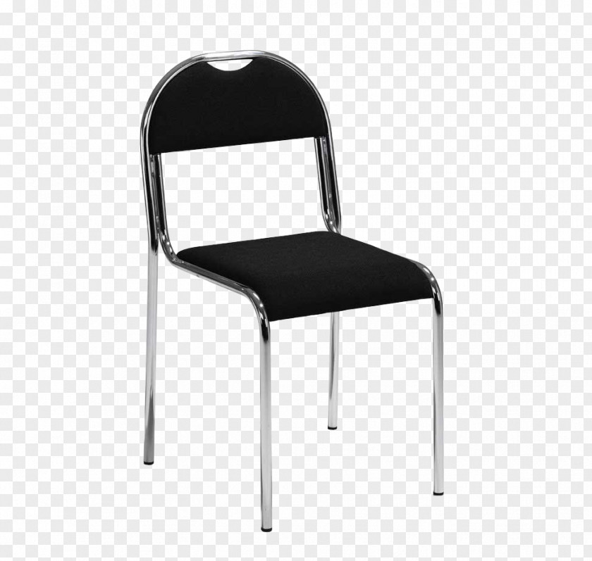 Chair Plastic Black Furniture Interior Design Services PNG
