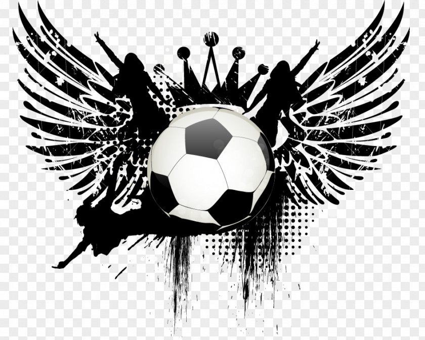 Football Wings Background Elements Poster Sport Royalty-free Illustration PNG