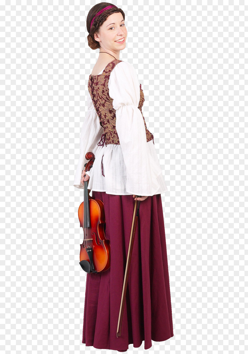 Historical Costume Design Maroon Outerwear PNG