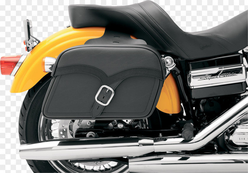 Motorcycle Saddlebag Harley-Davidson Sportster Super Glide PNG