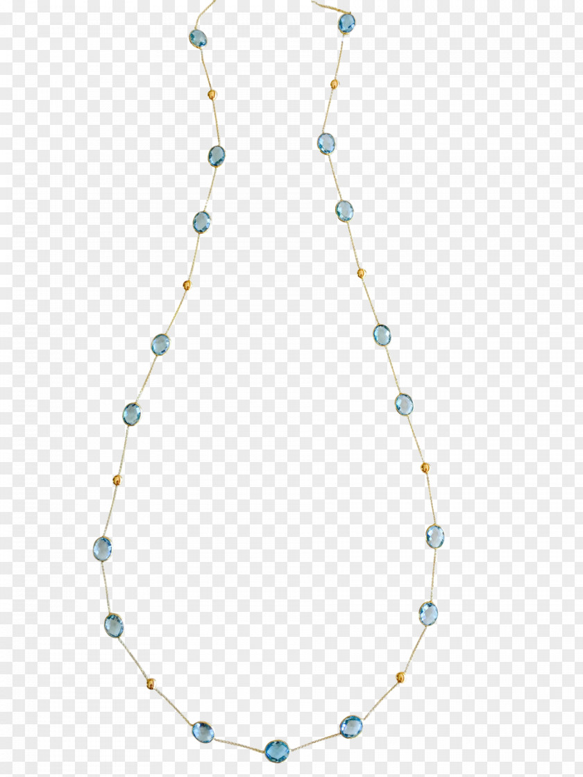 Necklace Turquoise Bead Jewellery Chain PNG