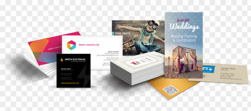 Paper Business Cards Printing Visiting Card Flyer PNG