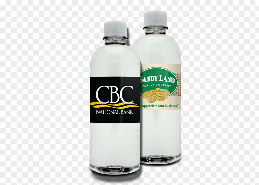 Water Glass Bottle Bottled Label PNG