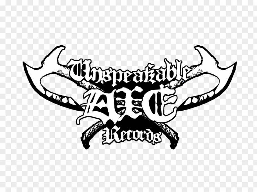 Axe Logo Unspeakable Records Shards Of Humanity Drawing PNG