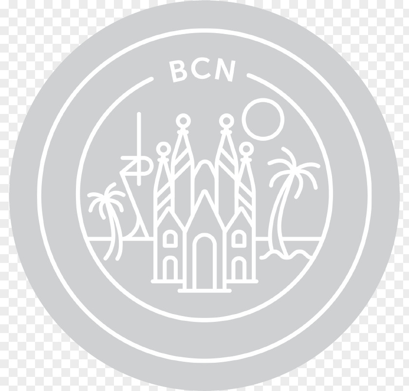 Barcelona City Logo Fourteenth Air Force Font PNG