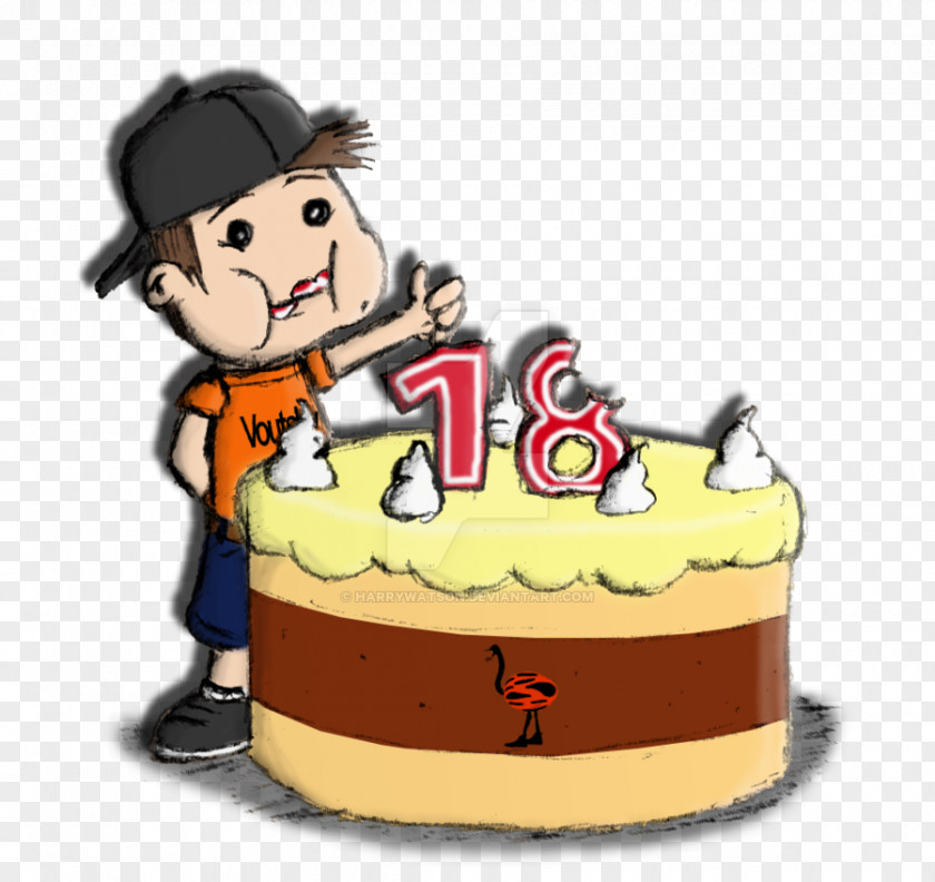 Birthday Torte Cake Decorating Cartoon PNG