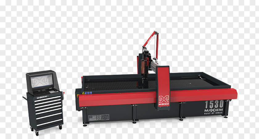 Machine Tool Water Jet Cutter Omax Corporation Cutting PNG
