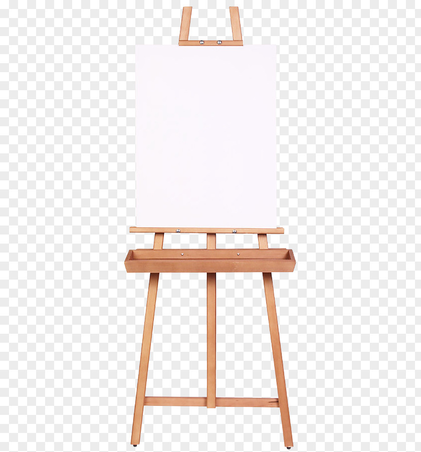 Painting Easel Canvas Artist Wood PNG