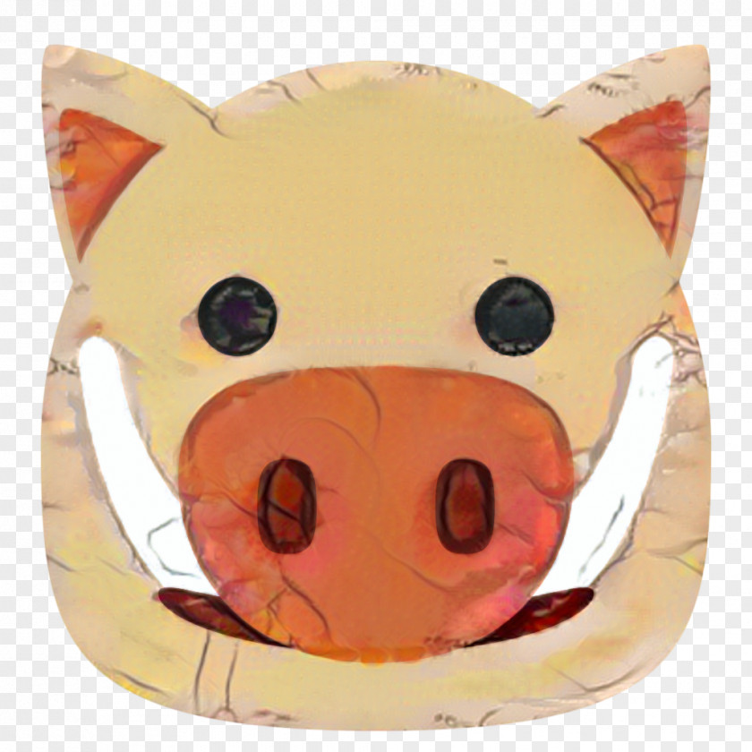Pillow Fawn Smile Dog PNG