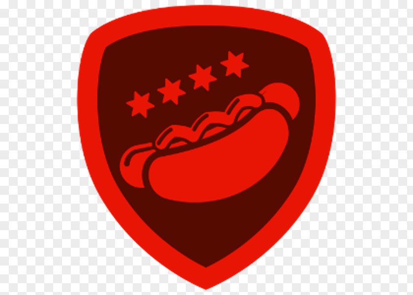 Salt Celery Chicago-style Hot Dog Badge PNG
