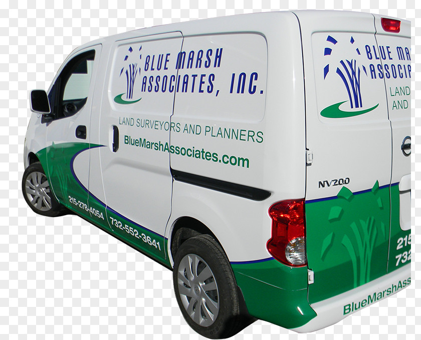 Blue Marsh Associates New Jersey Surveyor Compact Van Car PNG