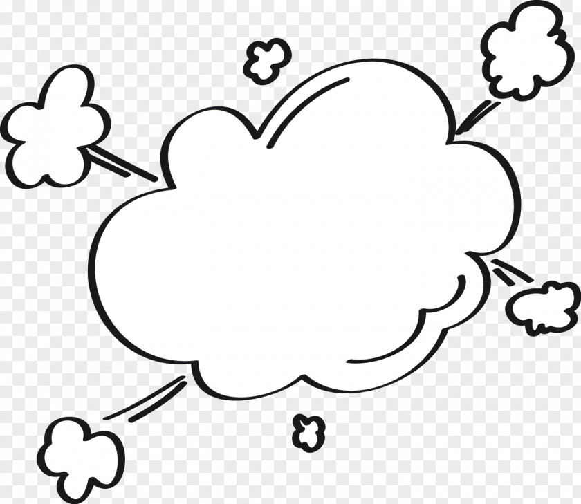 Cartoon Explosion Cloud Dialog Box Dialogue Clip Art PNG