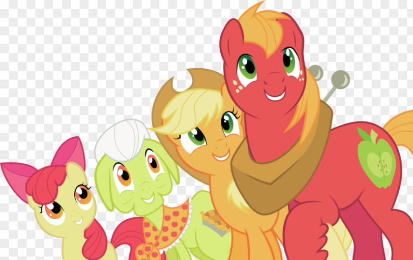 Family Applejack Pony Rainbow Dash Rarity PNG