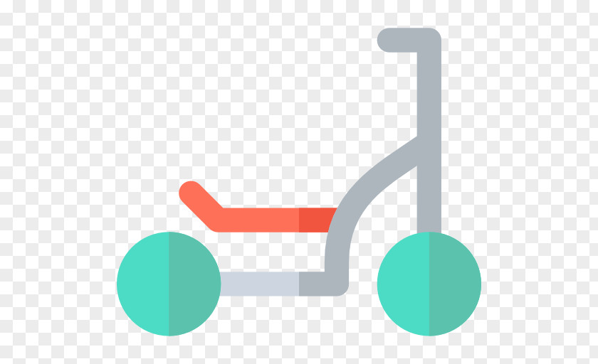 Icon Scooter Logo Brand Line PNG