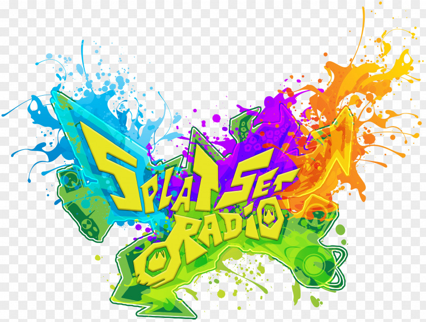 Ink Splatter Jet Set Radio Future Splatoon 2 PNG