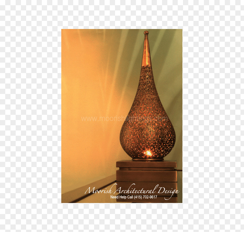 Lamp Light Moroccan Cuisine Glass PNG