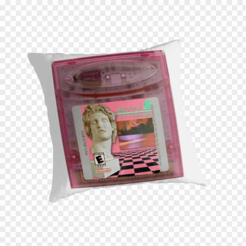 Macintosh Plus Vaporwave Floral Shoppe Cushion Throw Pillows T-shirt PNG