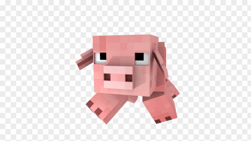 Pig Transparent Background Minecraft Image Game PNG