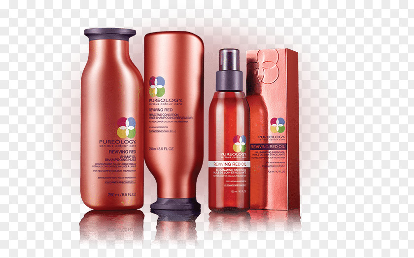 Red Billboard PureOlogy Research, LLC Hair Care Beauty Parlour Conditioner PNG