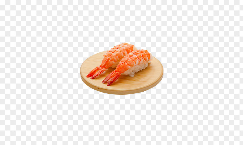 Vector Plate Of Shrimp California Roll Sushi PNG