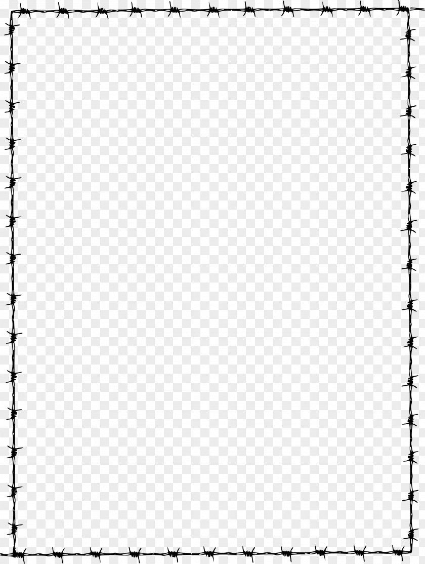 Barbwire Borders And Frames Document Clip Art PNG