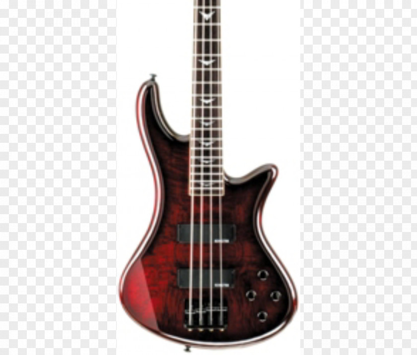Bass Guitar Schecter Research Stiletto Custom-4 Extreme-4 Electric PNG