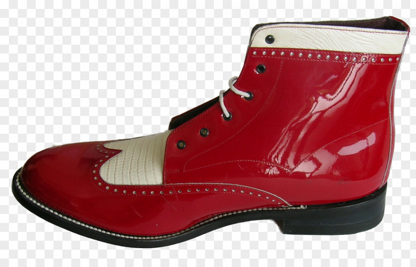 High-top Red Boot Dress Shoe PNG