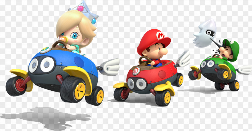 Mario Kart Wii 8 Rosalina Bros. PNG