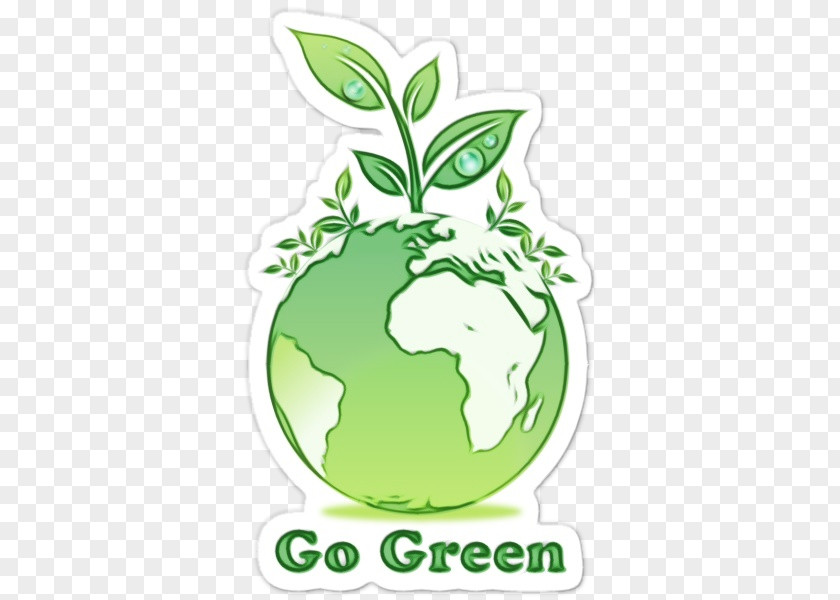 Poster Earth Motivational Green PNG