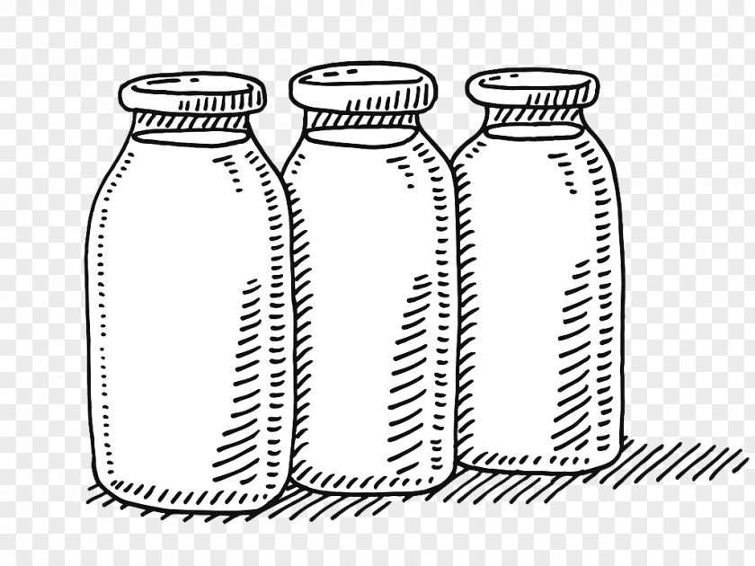 Vector Yogurt Picture Milk Bottle Drawing PNG