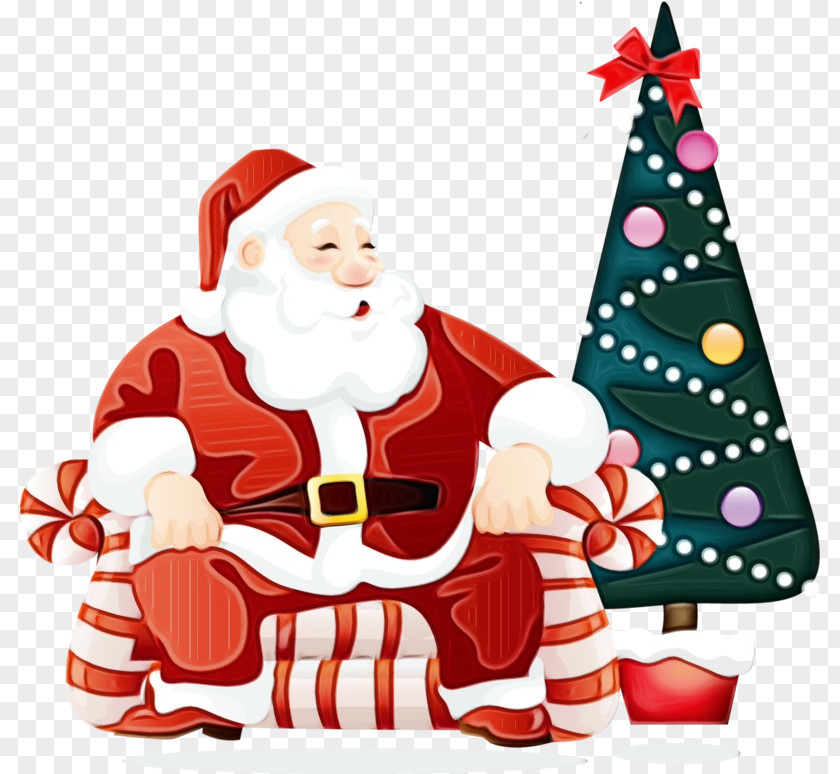Christmas Decoration Tree Santa Claus PNG
