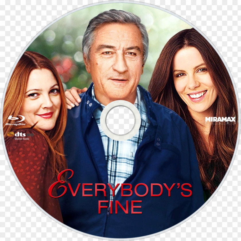 Dvd Robert De Niro Kate Beckinsale Drew Barrymore Everybody's Fine Blu-ray Disc PNG