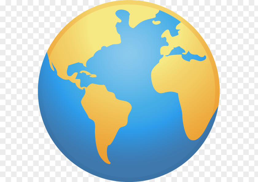Earth Icon Globe World Map Clip Art PNG