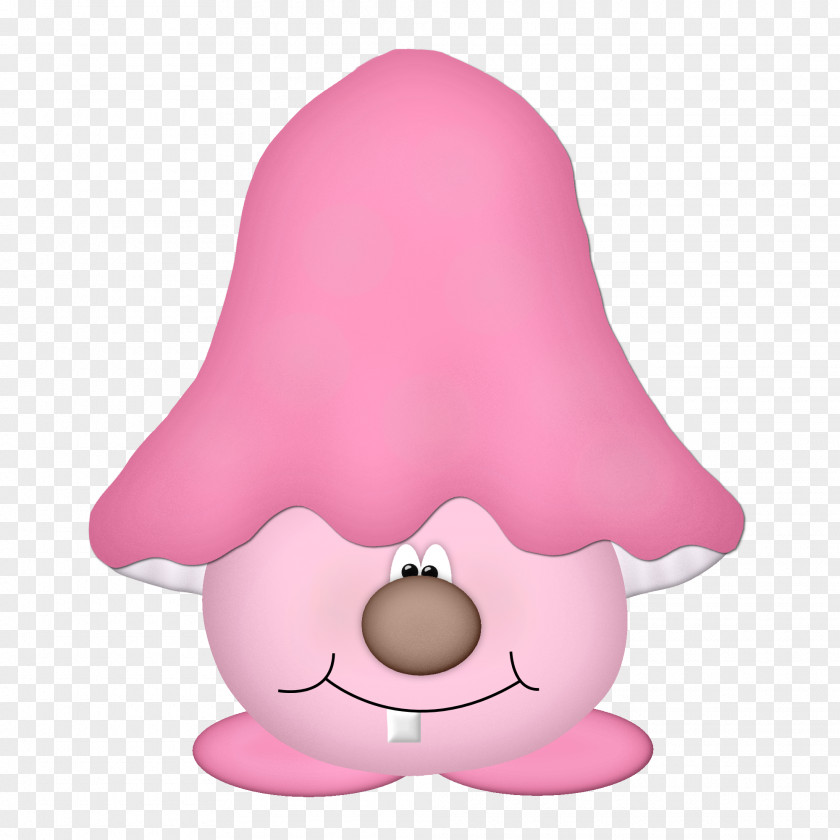 Elf Nose Cartoon Pink PNG