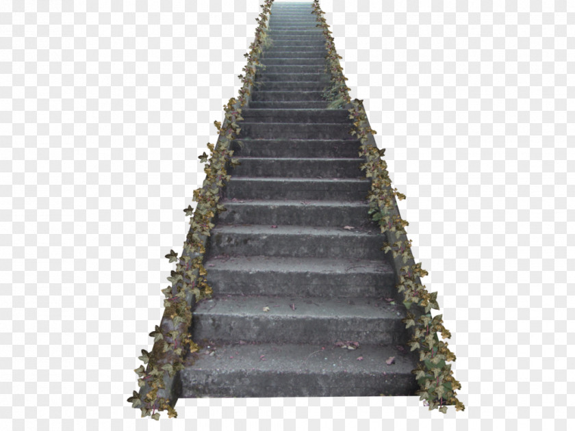 Gray Simple Ladder Decoration Pattern Stairs Wallpaper PNG