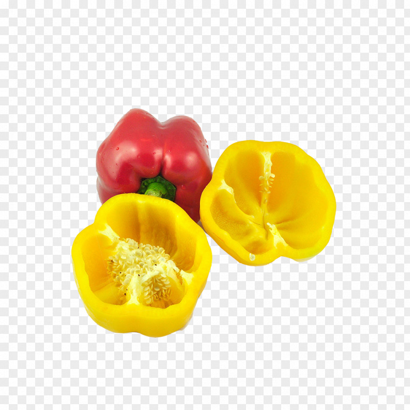 Kind Of Colorful Pepper Yellow Bell Habanero Vegetable PNG