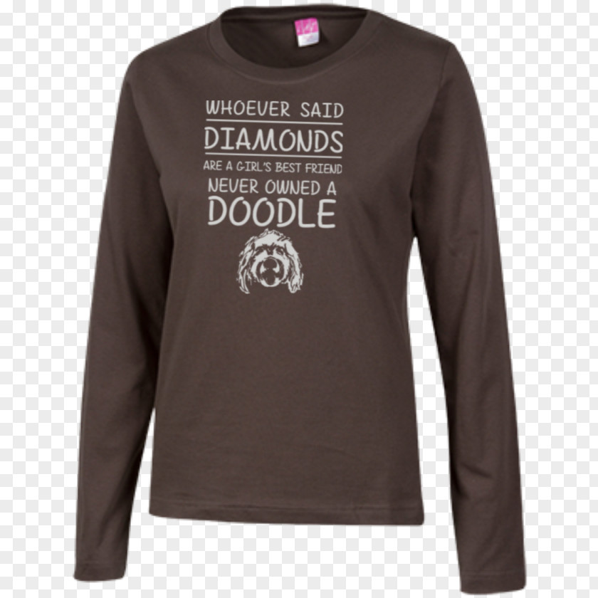 T-shirt Long-sleeved Hoodie Goldendoodle PNG