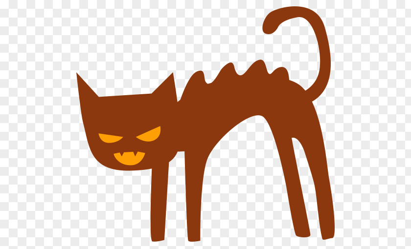 Vector Solid Brown Cat Whiskers Clip Art PNG