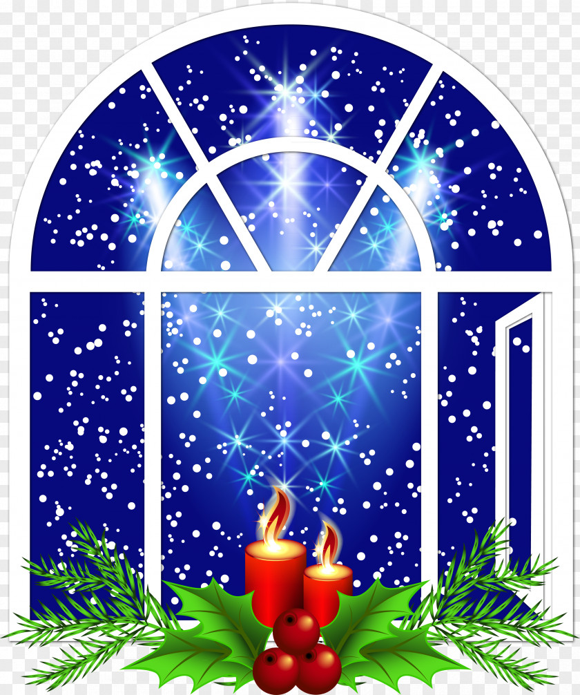 Window Clipart Christmas Clip Art PNG