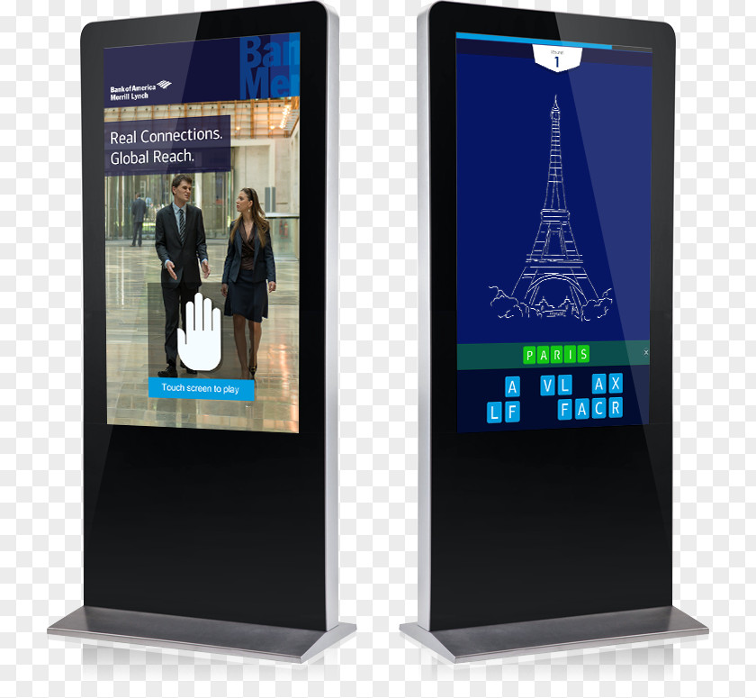 Connection Telephony Communication Display Advertising Interactive Kiosks PNG