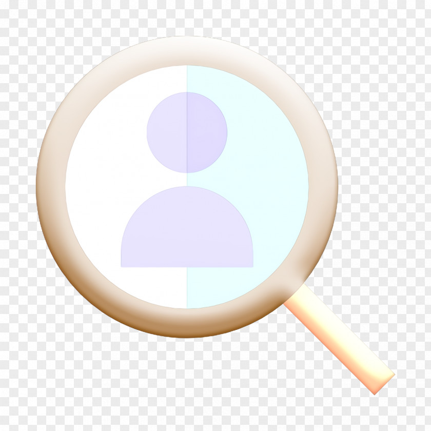 Human Resources Icon Business Search PNG