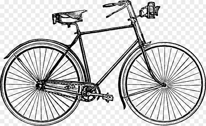 Vector Bike Bicycle Cycling Euclidean Drawing PNG