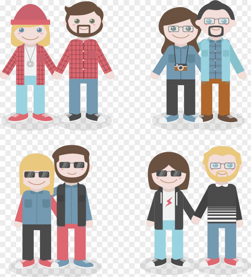 Wear Lovers Couple Significant Other Clip Art PNG