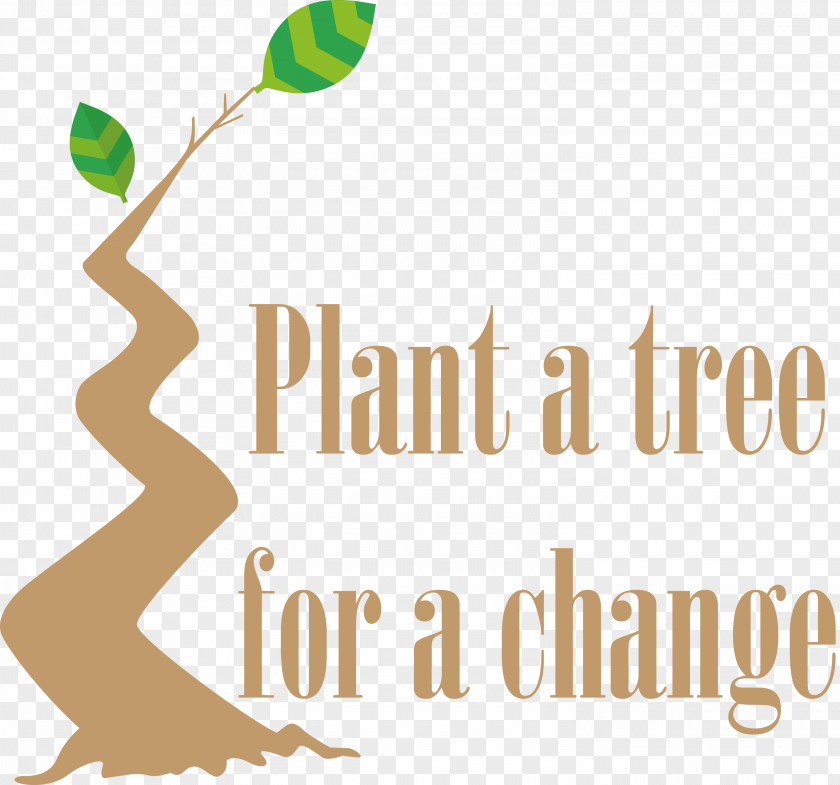 Plant A Tree For Change Arbor Day PNG