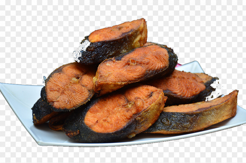 Fried Fish Block Pescado Frito Frying Meat PNG